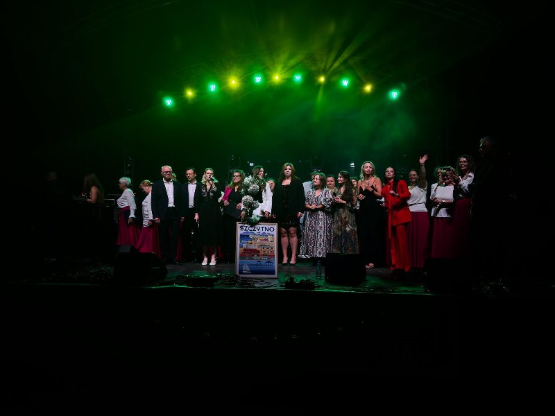 scena koncert artyści