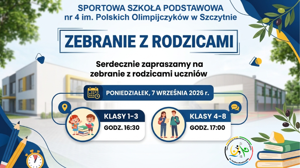Zebranie z rodzicami 7 września 2026