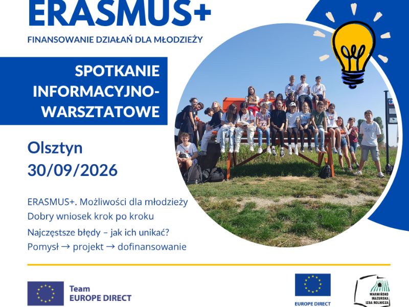 Erasmus+ spotkanie informacyjne 