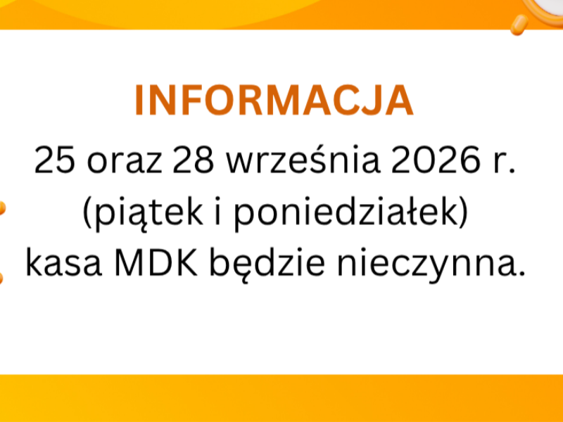 Informacja 25.09