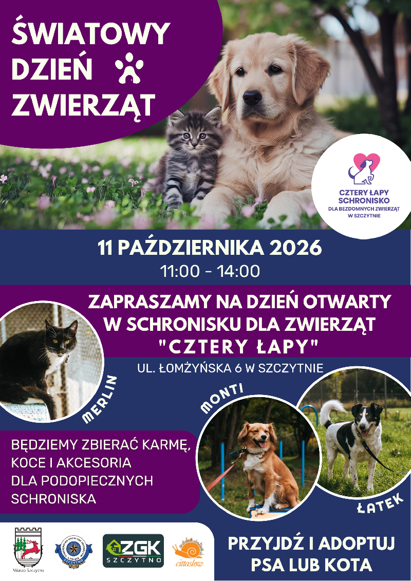 światowy dzień zwierząt 