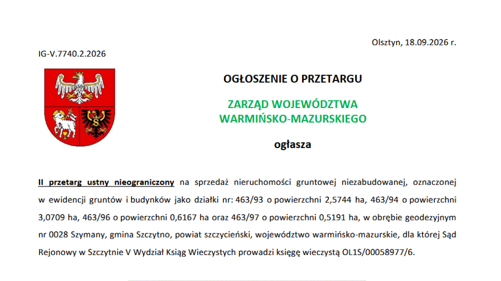 przetarg