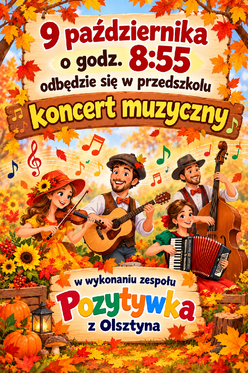 Koncert muzyczny z Pozytywką